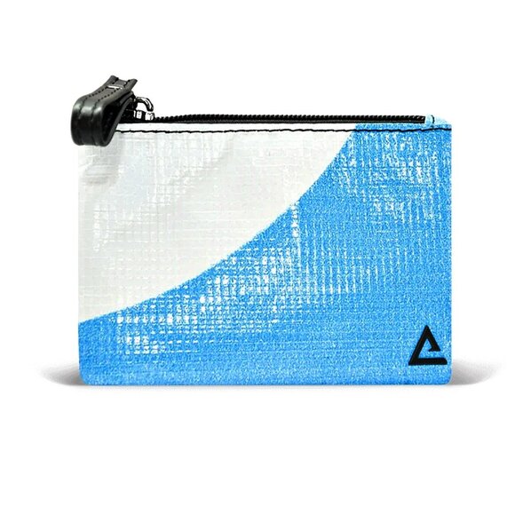 Rareform Handbags - NWT Rareform BLUE and WHITE Coin Cosmetics Cables Pouch